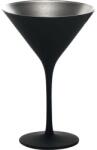Stölzle Oberglas Pahar de cocktail Stölzle Elements 240 ml, negru/argintiu Pahar