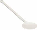 Miraplast Lingură de lemn rotundă Gastro 29 cm, albă