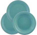 Lilien Set farfurii 12-piese Lilien Daisy, aquamarin Serviciu de masa