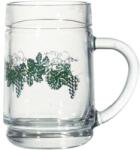 Stölzle Oberglas Ulcior pentru vin fiert Stölzle-oberglas 280 ml, marcat ¼ l, decor viță-de-vie Pahar