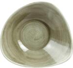Churchill Farfurie adâncă Churchill Patina Burnished Green 23, 5 cm, triunghiulară