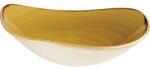 Churchill Farfurie adâncă Churchill Stonecast Mustard Seed Yellow 23, 5 cm, triunghiulară