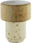 Gastro Dopuri de plută cu cap de lemn, diametrul 19 mm, pentru sticlă 222208014, 15