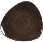 Churchill Farfurie întinsă Churchill Stonecast Iron Black 31, 1 cm, triunghiulară