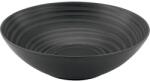 CreaTable Bol Lava Stone 24 cm, negru