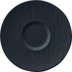 Villeroy & Boch Farfurioară cafea Villeroy & Boch Manufacture Rock 17 cm, neagră