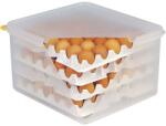 APS Tojástartó doboz, APS, 28x28cm, 8 tojástartóval együtt
