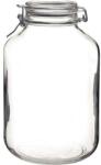 Bormioli Rocco Befőttes üveg csatos zárral és gumitömítéssel, Bormioli Rocco Fido 5 l