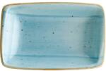 Bonna Téglalap alakú tál, Bonna Aura Aqua 15x9 cm
