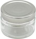 Gastro Befőttes üveg, Elena 106 ml 6 db, ezüst fedő