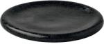 Style Point Sekély tányér magas peremmel, Style Point Vulcanic 24, 5 cm, fekete
