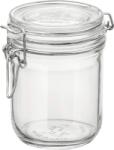 Bormioli Rocco Fido befőttes üveg, 500 ml, csatos zár, egyenes (093872)