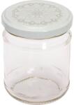 Gastro Befőttes üveg, 212 ml 6 db, ezüst dekor