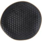 LE COQ PORCELAINE Sekély tányér, Le COQ Kypseli 22x20, 5 cm, fekete