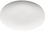 Rosenthal Ovális tányér Mesh 35x26 cm, fehér