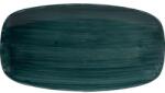 Churchill Tálaló tányér, Churchill Stonecast Rustical teal, 35, 5x18, 9 cm