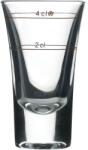 Bormioli Rocco Pálinkás pohár Bormioli Rocco Dublino 6 cl, piros mérce 2+4 cl (6530)
