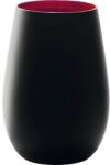 Stulzle-oberglas Pohár, Stölzle Elements 465 ml, fekete/piros