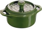 Staub Mini kerek kerámia fazék, Staub 200 ml, zöld