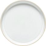 COSTA NOVA Desszertes tányér, Costa Nova Notos 16, 7 cm, fehér, megemelt perem