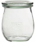 Weck Befőttes üveg, 220 ml, tulipán alakú, fedő, 6db, Weck