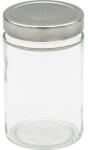 Gastro Befőttes üveg, Elena 370 ml, ezüst fedő