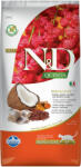 N&D Quinoa Cat 2x 5kg N&D Quinoa Adult Skin & Coat heringgel és kókusszal Farmina Száraz macskatáp