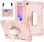 Techsuit Husa pentru Huawei MatePad 11 2023 - Techsuit StripeShell 360 - Pink (KF2314707) - Technodepo