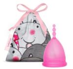 LadyCup Menstruációs kehely, S méret, rózsaszín - LadyCup Revolution Pinky Hippo