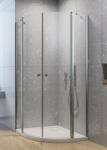 Radaway Eos PDD II J íves zuhanyajtó 80 cm, átlátszó üveg, jobbos / króm 1379947001R (13799470-01R)