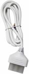 V-TAC NEWLINE lineáris lámpatesthez való betáplálás csatlakozó, 1.5m, 3x0.75mm2, fehér - SKU 10180 (10180)