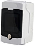 Schrack Schrack Falonkívüli kiselosztó 1 soros, 4KE, átlátszó ajtó, IP65 (BK080200)