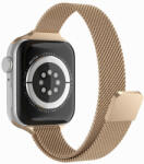 Matrix Curea Ceas Smartwatch Pentru Apple Watch 1/2/3/4/5/6/7/8/SE/SE 2 (38/40/41mm), Matrix, Auriu (MWEJ4)