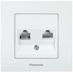 Panasonic Priza Date CAT5E RJ45 + Priza Telefon RJ1, Karre Plus Panasonic (P-KPCAL+TP)