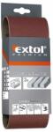 EXTOL PREMIUM Csiszolószalag, P120, 533 x 75 mm, 3 db 8803532 (8803532)