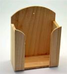  Fa papírzsebkendő tartó kicsi 15cm (355642)