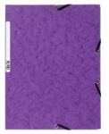 Exacompta Gumis mappa A/4 EXACOMPTA karton prespán, lila