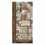 STAMPERIA Scrapbook karton szett Vintage Library 10db 15x30, 5cm (43208)