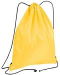  Tornazsák - hátizsák poliészter Méret: 32, 5 x 0, 3 x 43 cm sárga