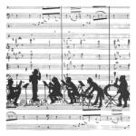 PPD Szalvéta 33x33cm 20db/csomag Orchestra, Zenekar sziluett (PPD.C133001367)