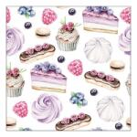  Szalvéta 25x25cm 20db/csomag Pastries, Sütemények (AMB.12517295)
