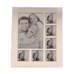  Képkeret 29x24cm ezüst