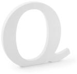  Fa betűk fehér, Q 11cm, db-os