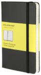 Moleskine Jegyzetfüzet 9x14cm MOLESKINE MM712 keményfedeles 80 lap kockás gumis fekete (7490132000)