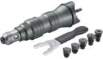 FORTUM adapter klt. fúrógéphez, popszegecsekhez, 2, 4-3, 2-4, 0-4, 8 mm-es szegecsekhez; 1/4" hatszög befogás (4770651) - aszivattyus