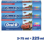Oral-B fogkrém Cars 3-6 éves korig (3x1 db) - beauty