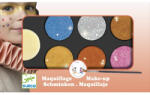 Djeco Arcfesték - 6 színű, metál fényű - Palette 6 colours - Metallic (CBO9232)