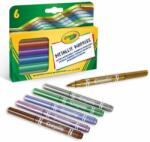 Crayola Metálfényű filctoll készlet 6db (58-8828)