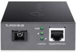 Tp-Link Media Convertor WDM, 1x LAN Gigabit, suporta Auto-MDI/MDIX, Extensie fibra optica 20 km, Tp-Link TL-FC311B-20 (TL-FC311B-20)