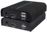 Safer Extender HDMI (1080P) + USB over IP Signal 100m, UTP, multicast SAF-KVM (SAF-KVM)